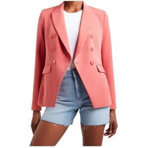 EXPRESS Blazer Suit Jacket Double Breasted Lined Pockets Womens Size Small